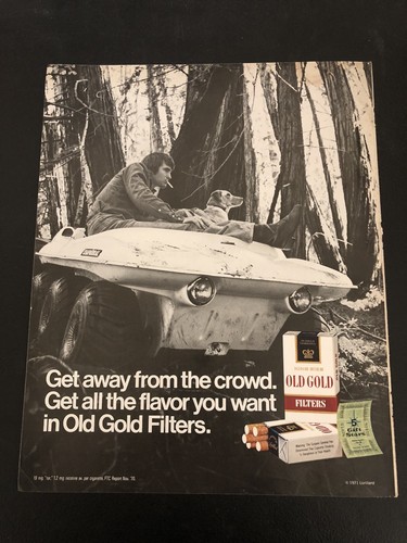 1971 old gold filters - 1971, uomo